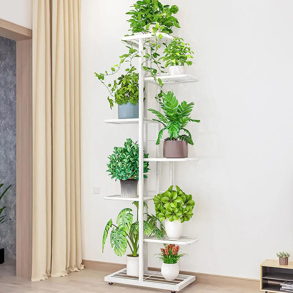 7-Tier Metal Plant Stand