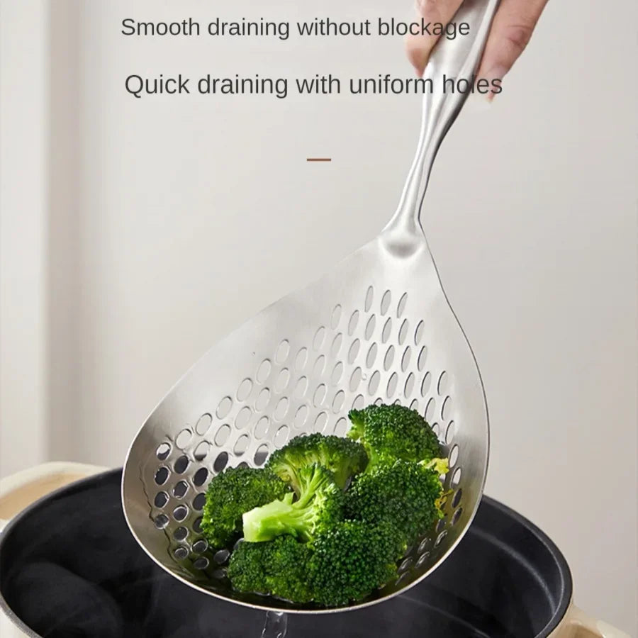 Stainless Steel Skimmer Spoon