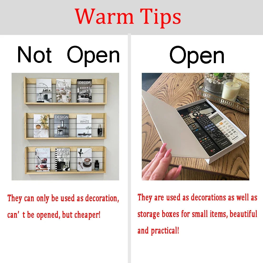 Fake Book Storage For Accessories
