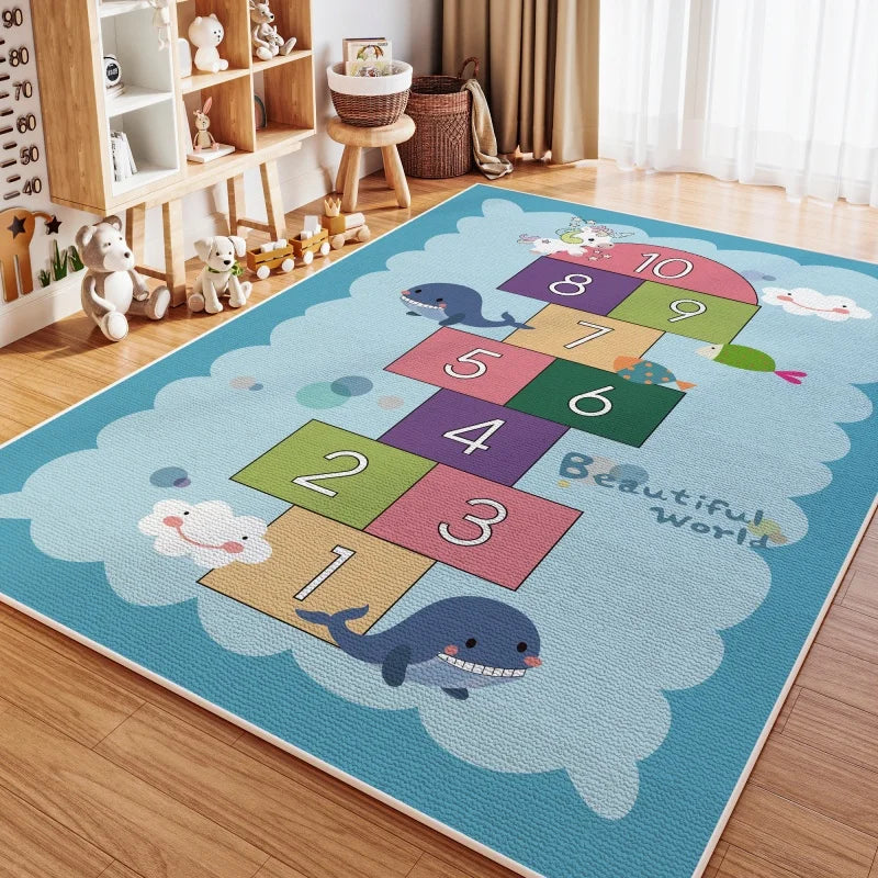 Children's Bedroom Game Rug