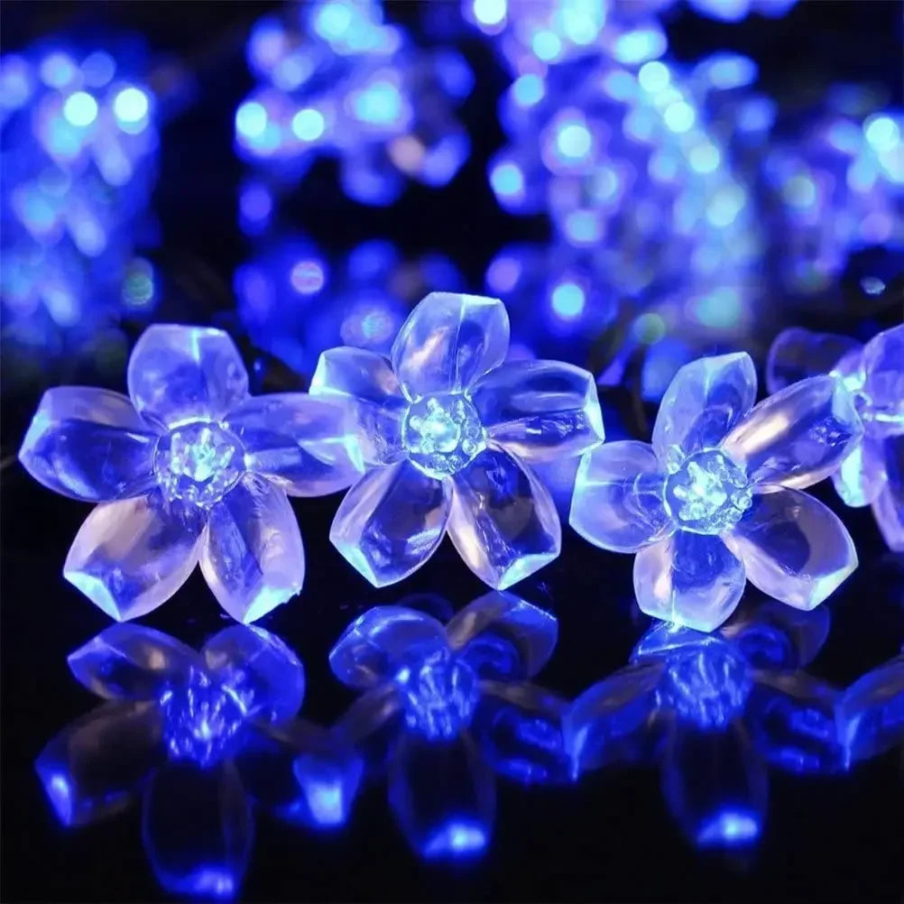 Solar Cherry Blossom Light Set
