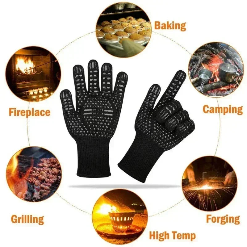 High Temp BBQ/Oven Mitts