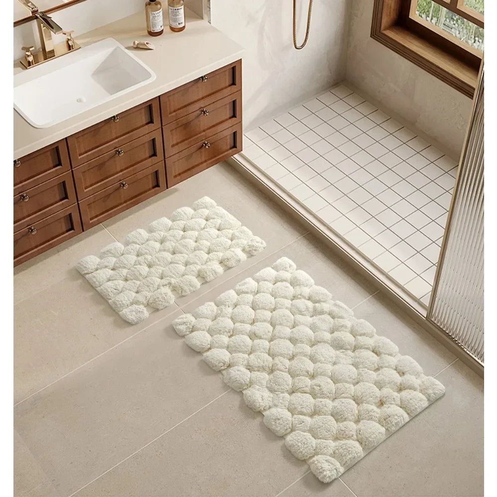 Ivory 2-Piece Bath Rug Set