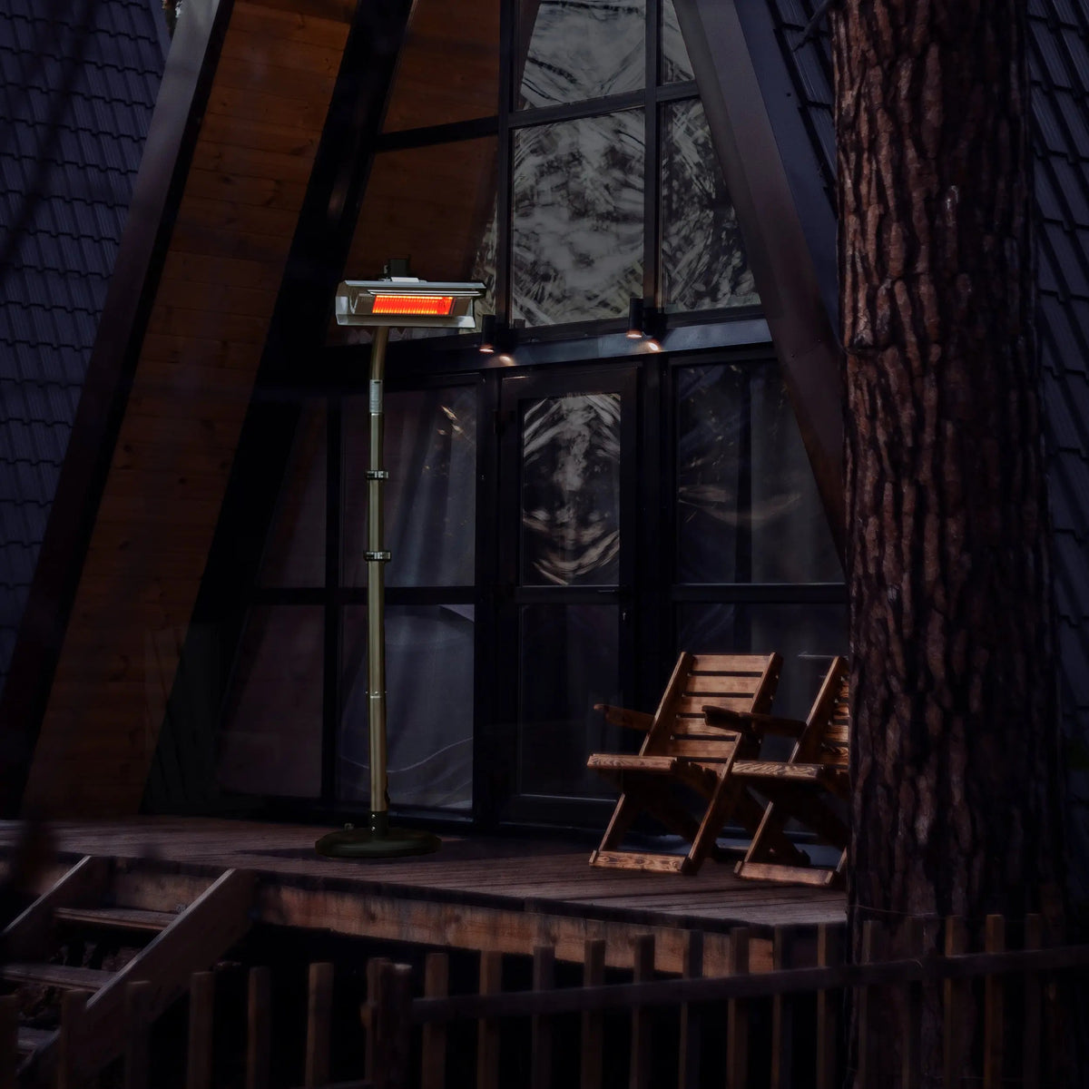 SS Telescoping Infrared Patio Heater