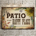 Our Happy Place Sign