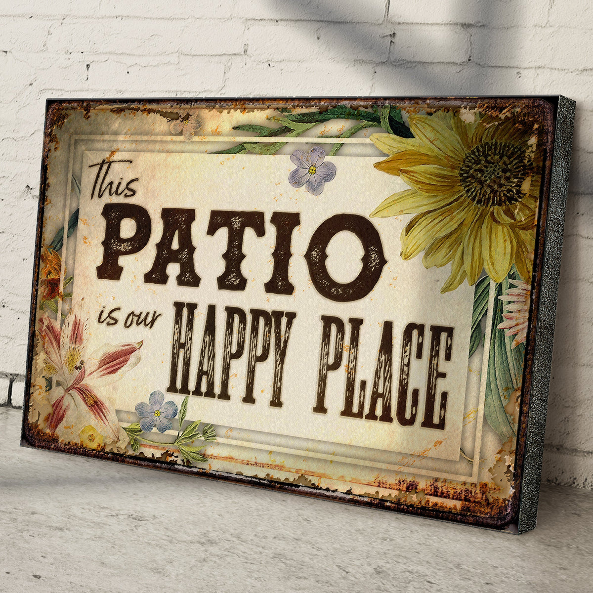 Our Happy Place Sign