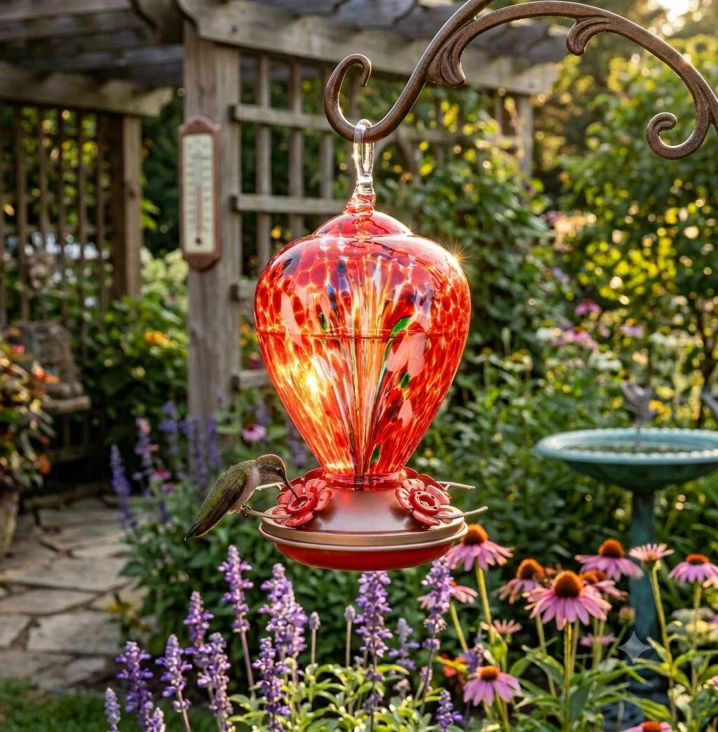 Unique Hummingbird Feeder