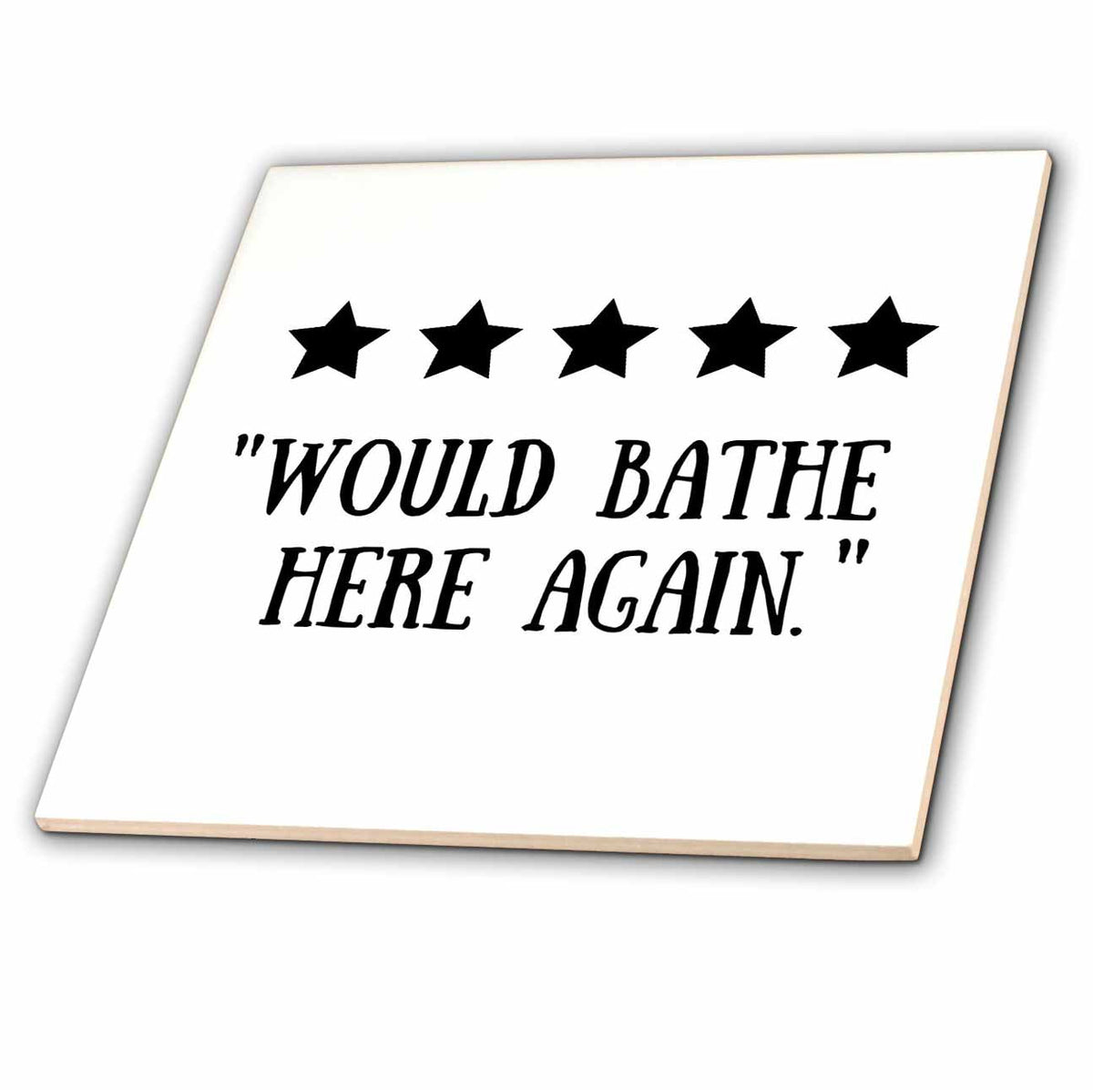 Bathroom Humor Decorative Tiles