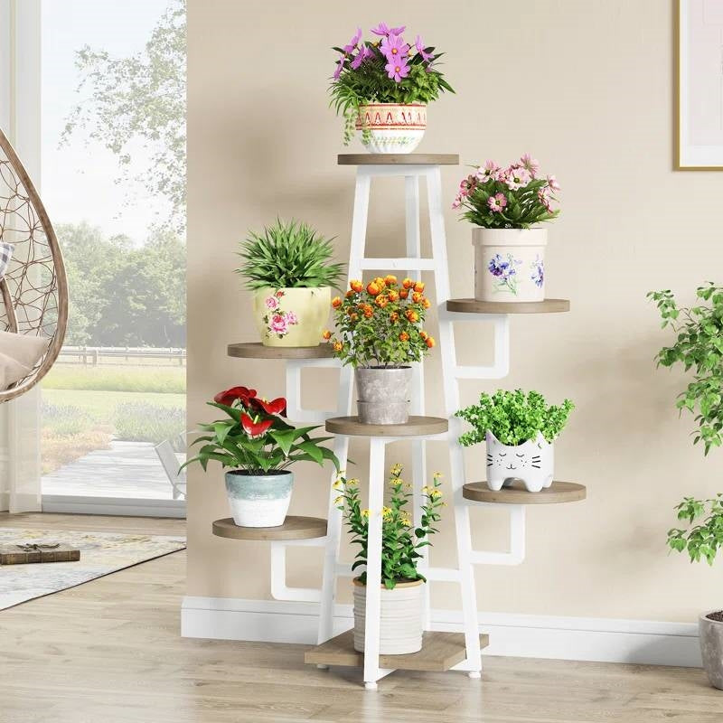 Multi-Tier Metal Plant Stand