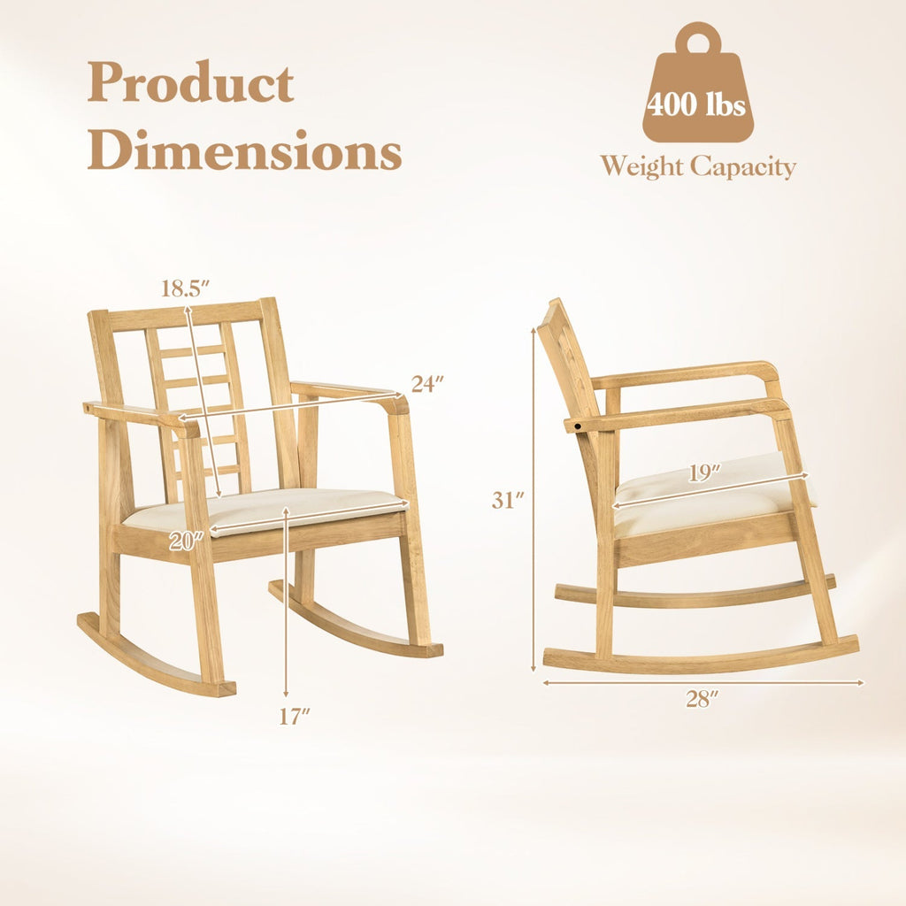 Wooden Rocking Chair