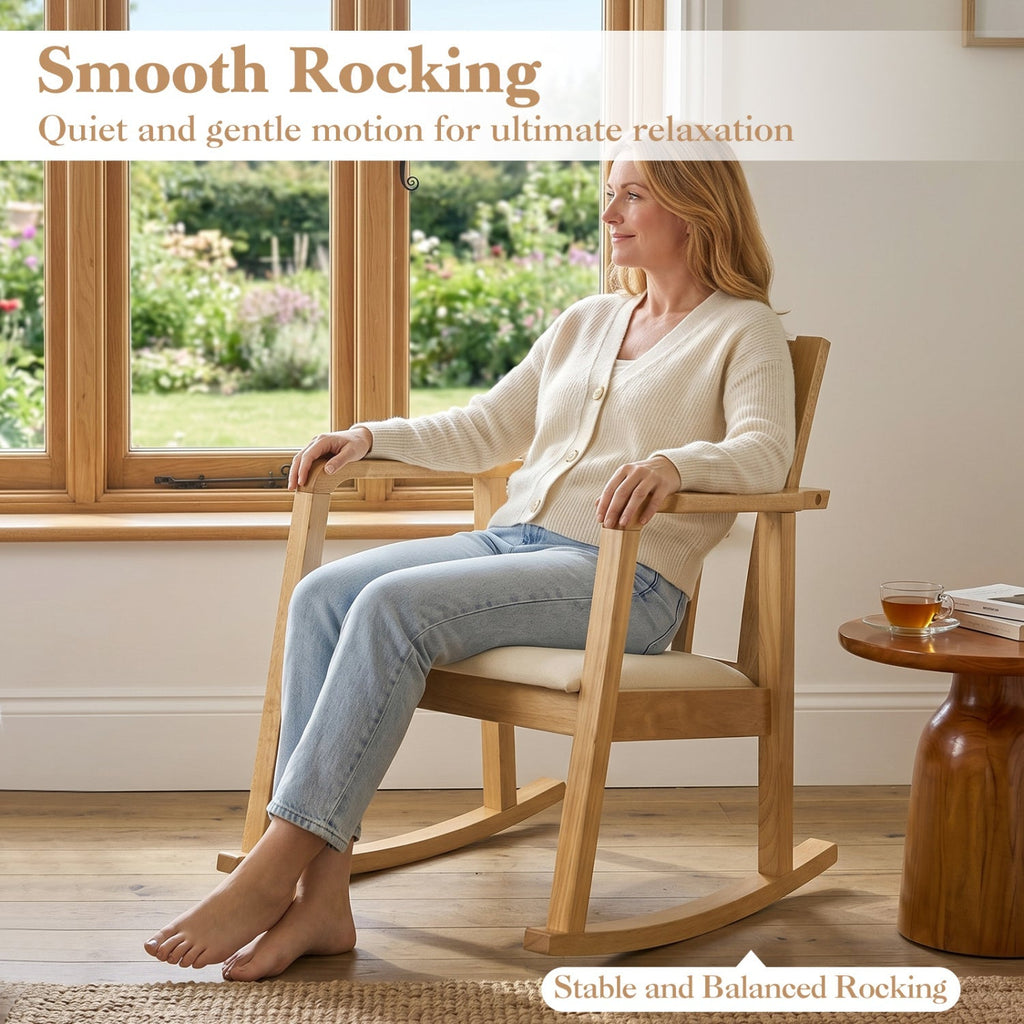 Wooden Rocking Chair