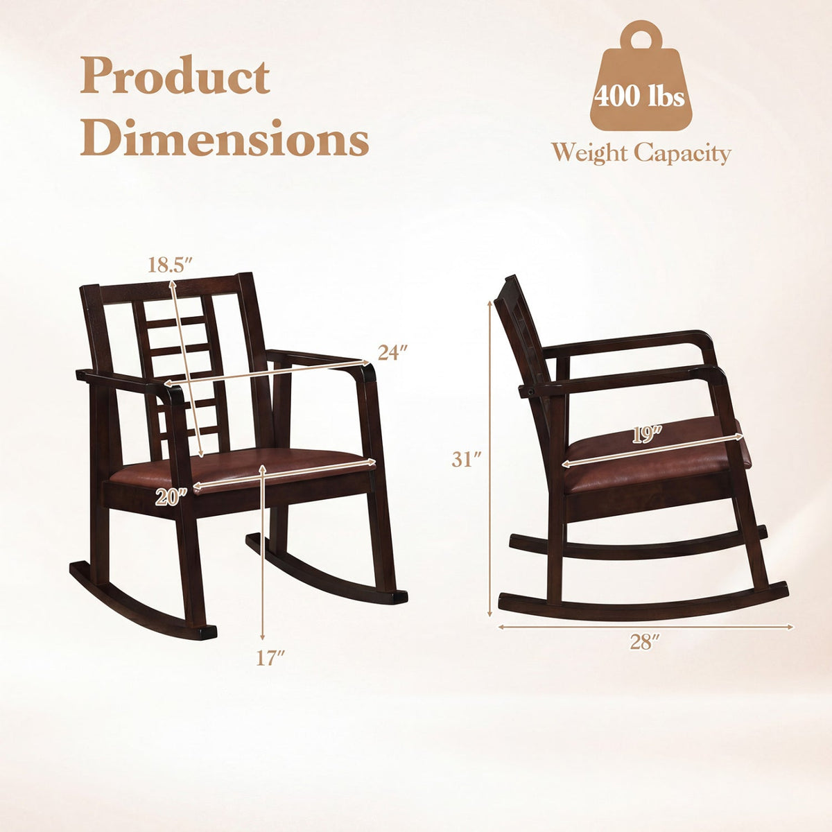 Wooden Rocking Chair