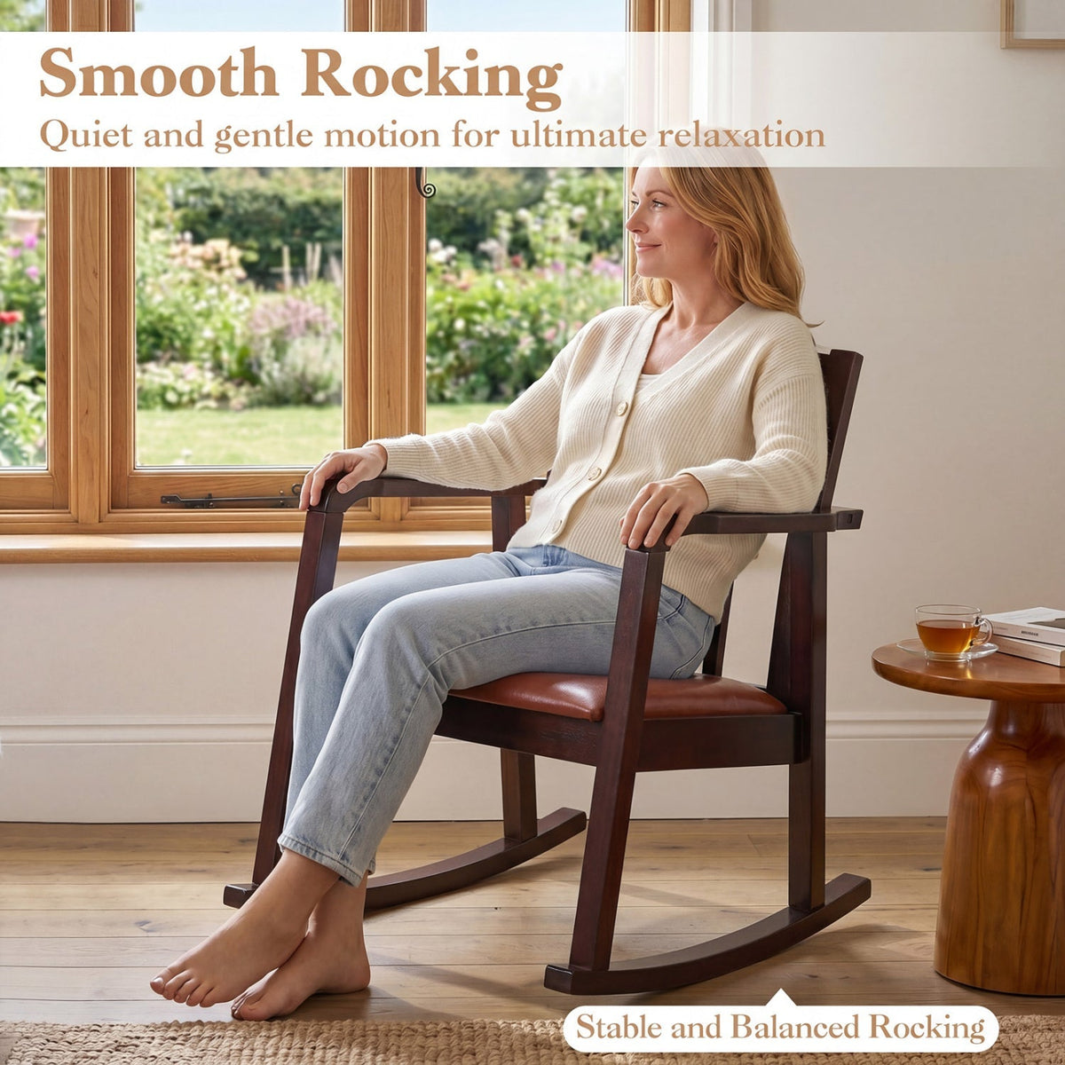 Wooden Rocking Chair