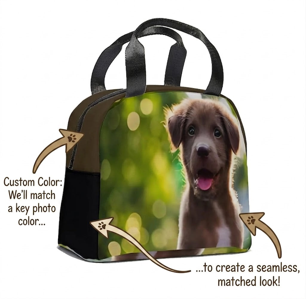 Personalized Photo Lunch Bag