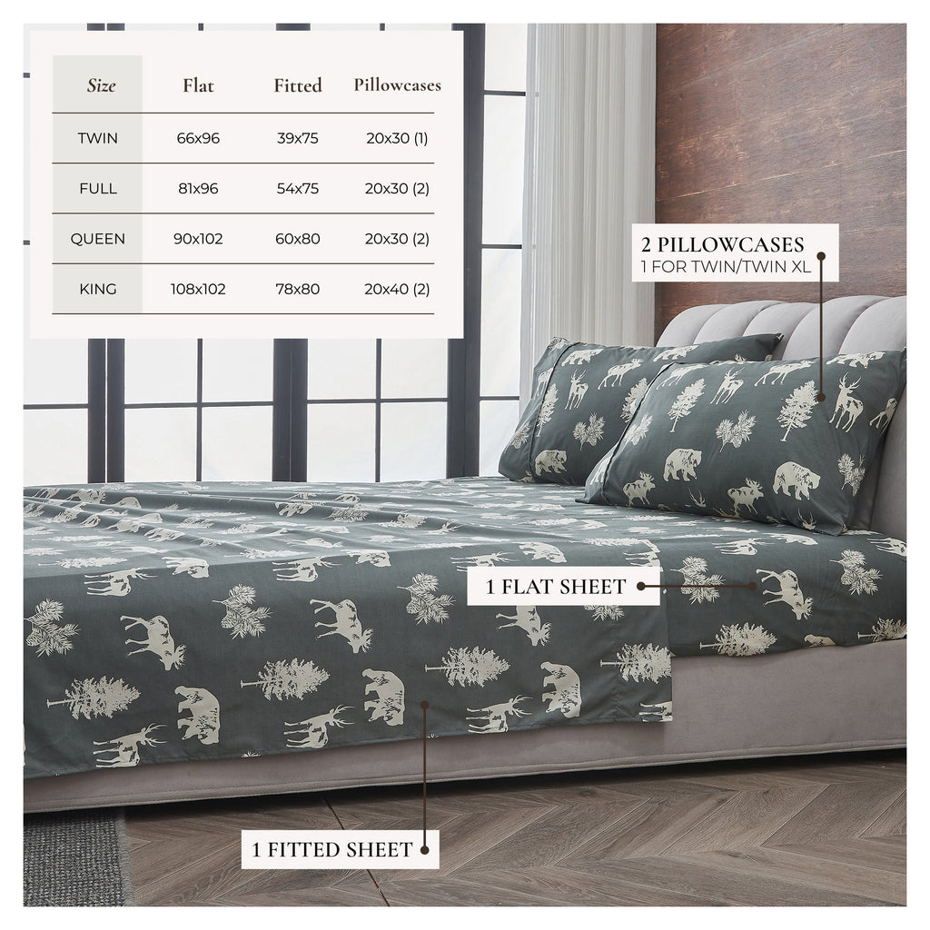 Lodge Printed Sheet Set