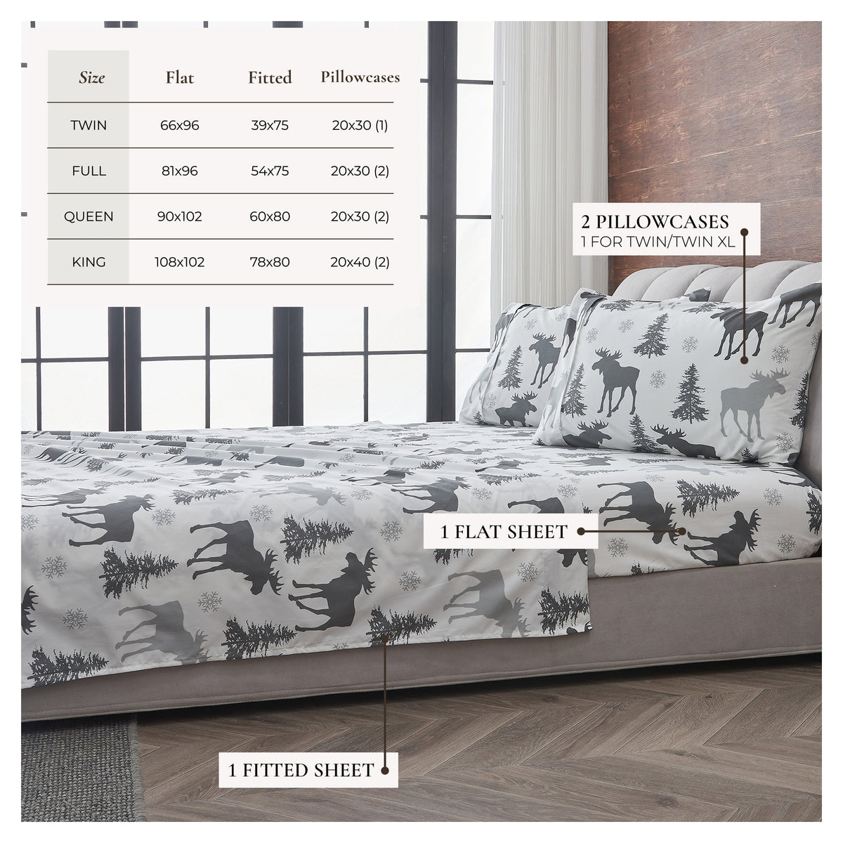 Lodge Printed Sheet Set