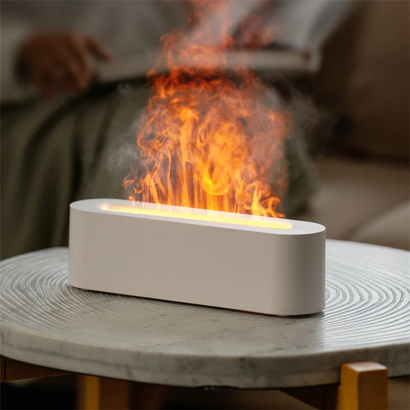 Cool Mist Flame Aroma Diffuser