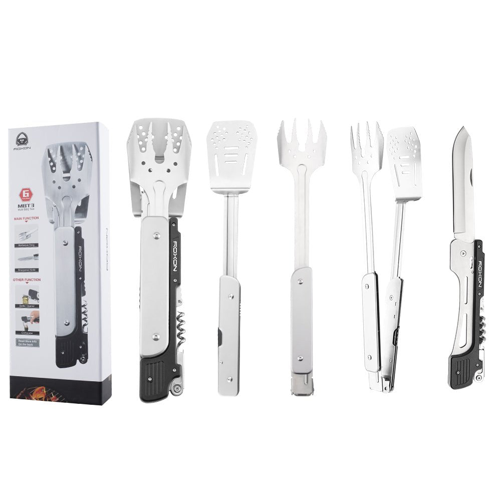 6-in-1 Foldable BBQ Multitool