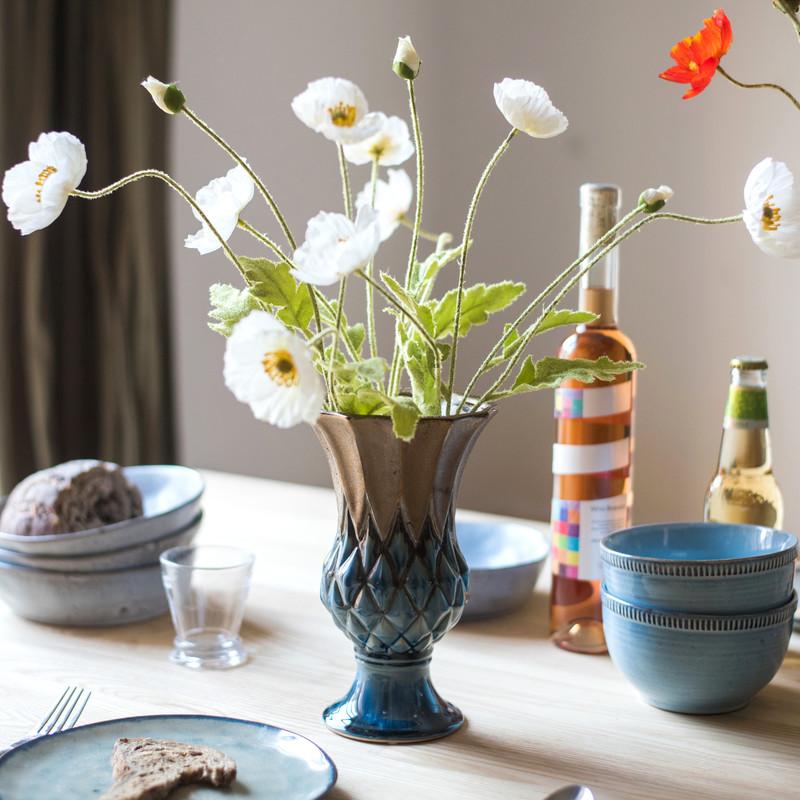 Glazed Ceramic Vases
