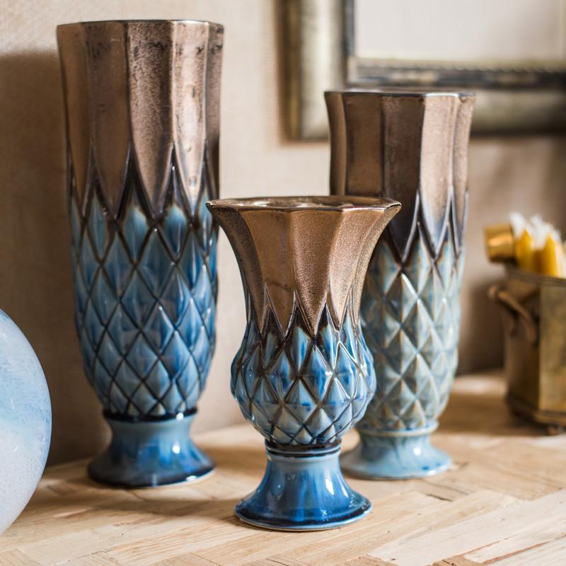 Glazed Ceramic Vases