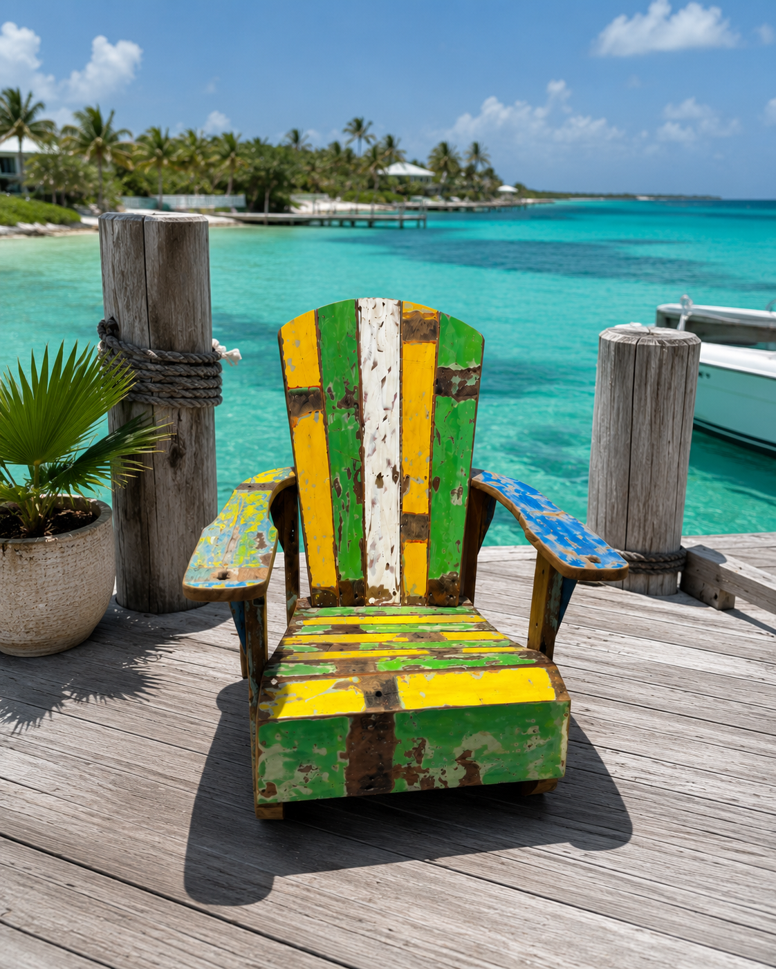Handmade Adirondack Rocker