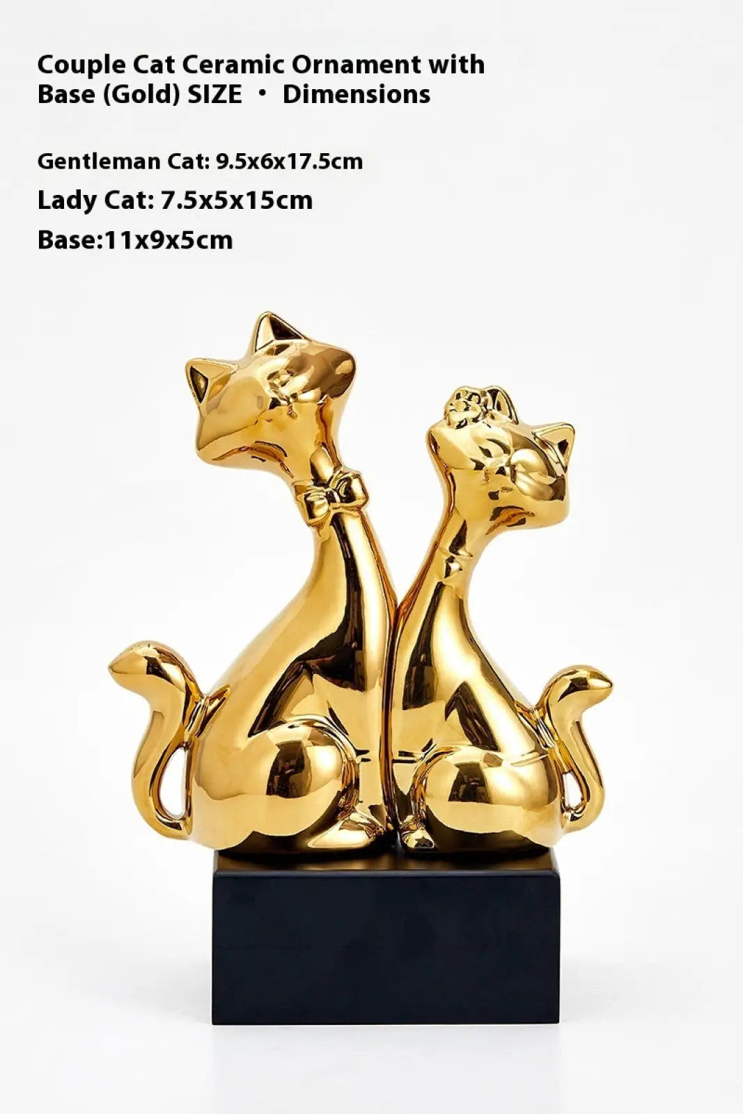 Ceramic Cat Figurines