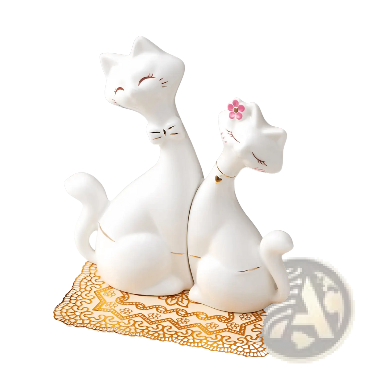 Ceramic Cat Figurines
