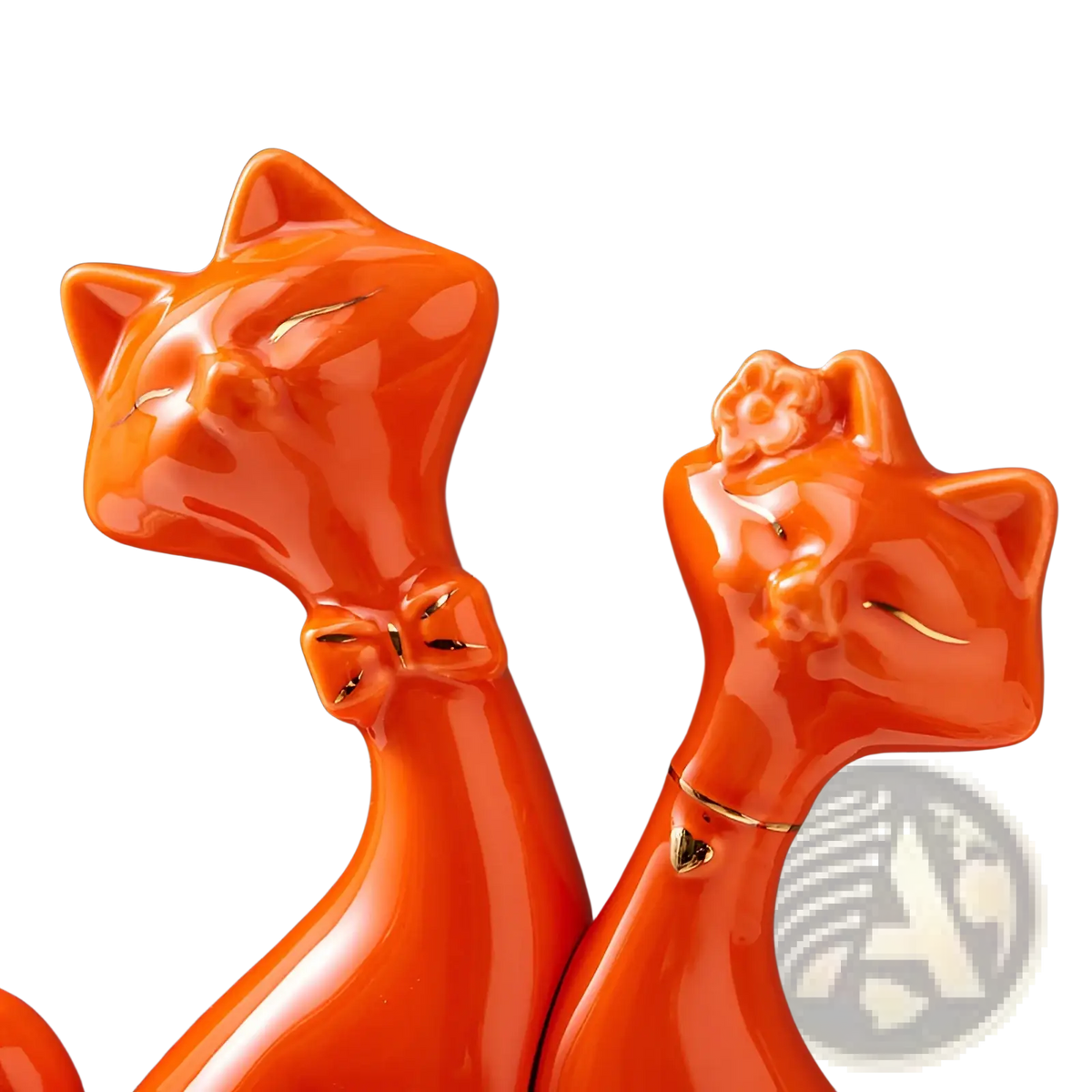 Ceramic Cat Figurines