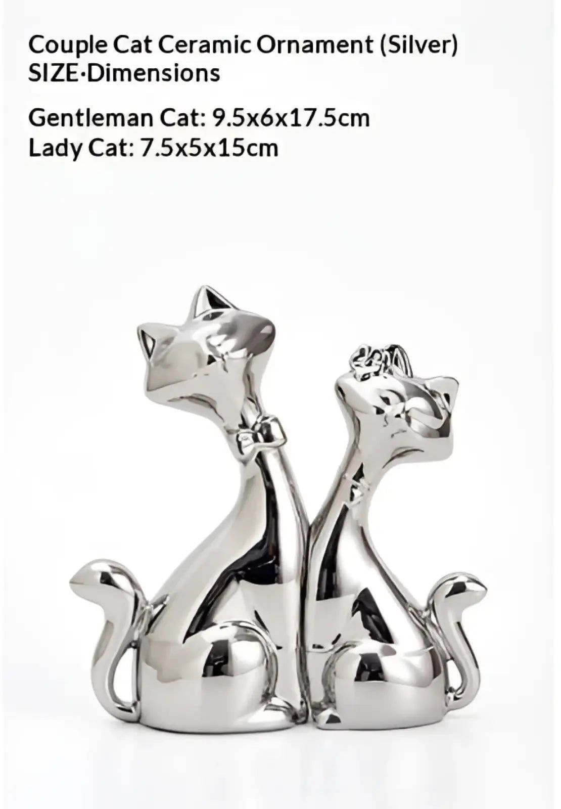Ceramic Cat Figurines