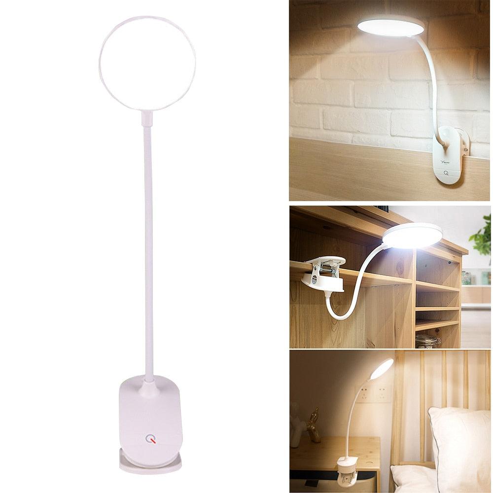 Bed Reading Lamp With Clip
