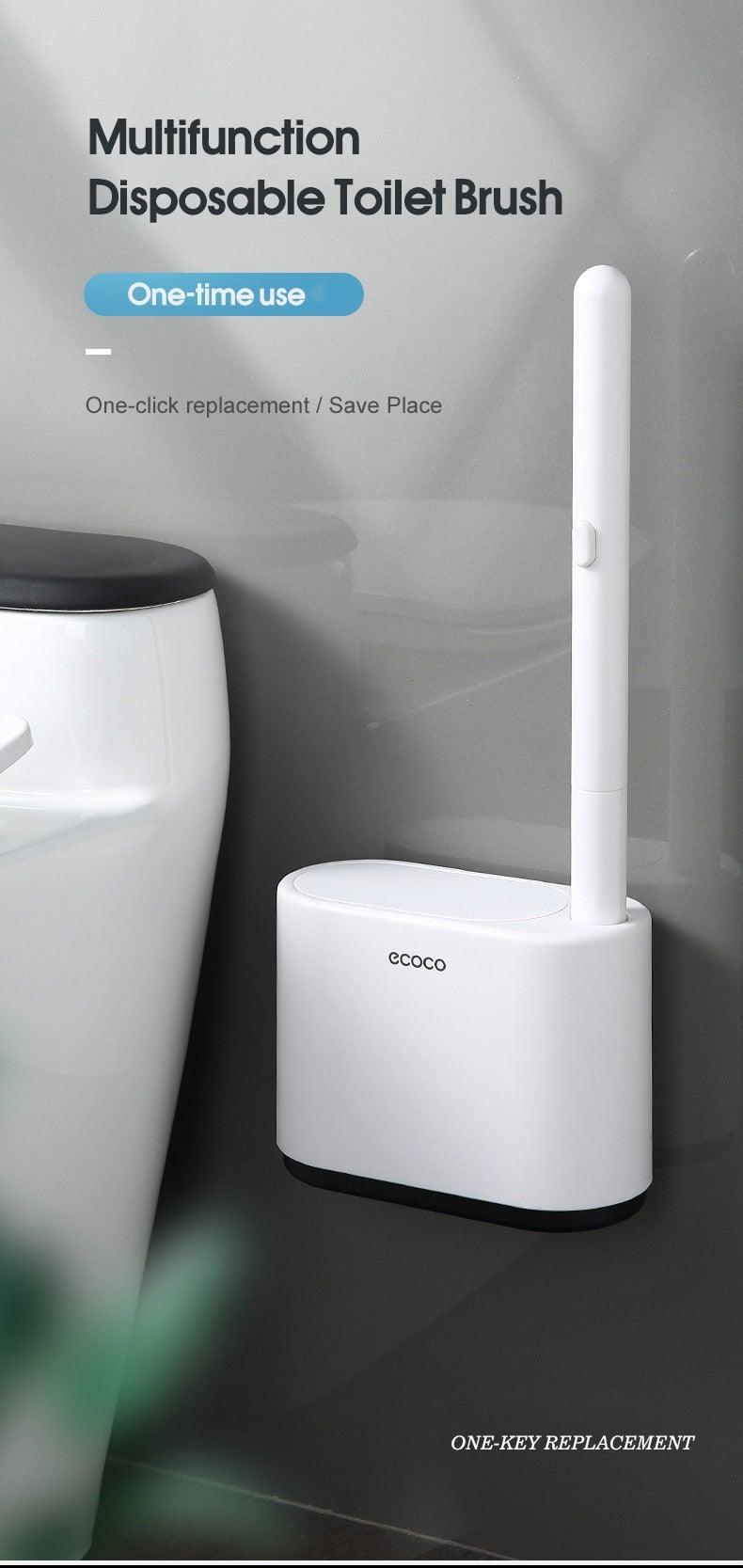Disposable Head Toilet Brush