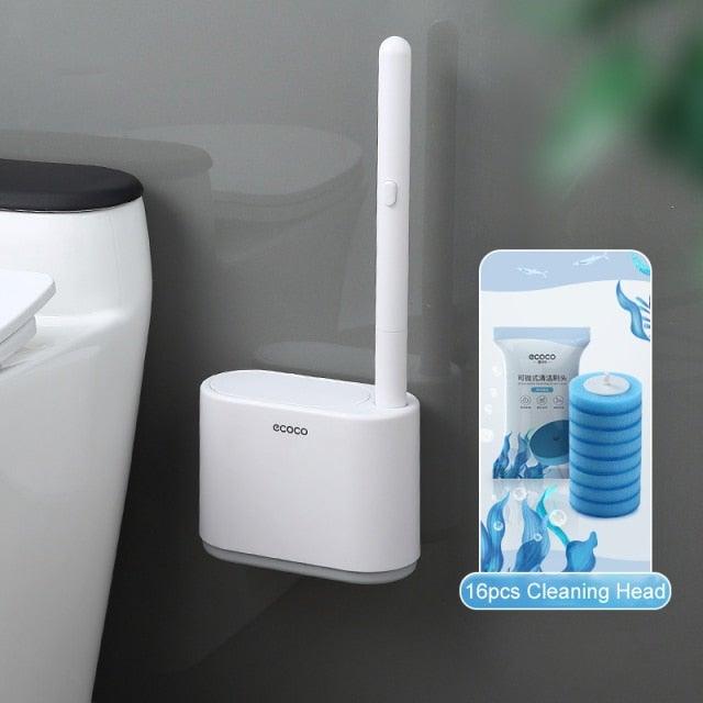 Disposable Head Toilet Brush