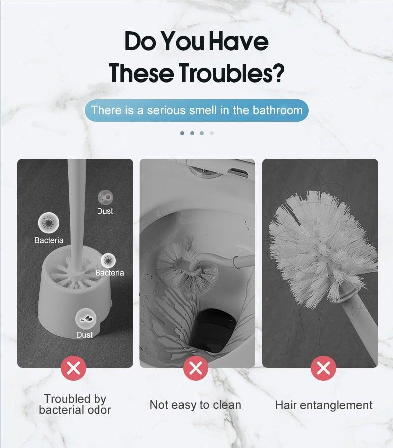 Disposable Head Toilet Brush