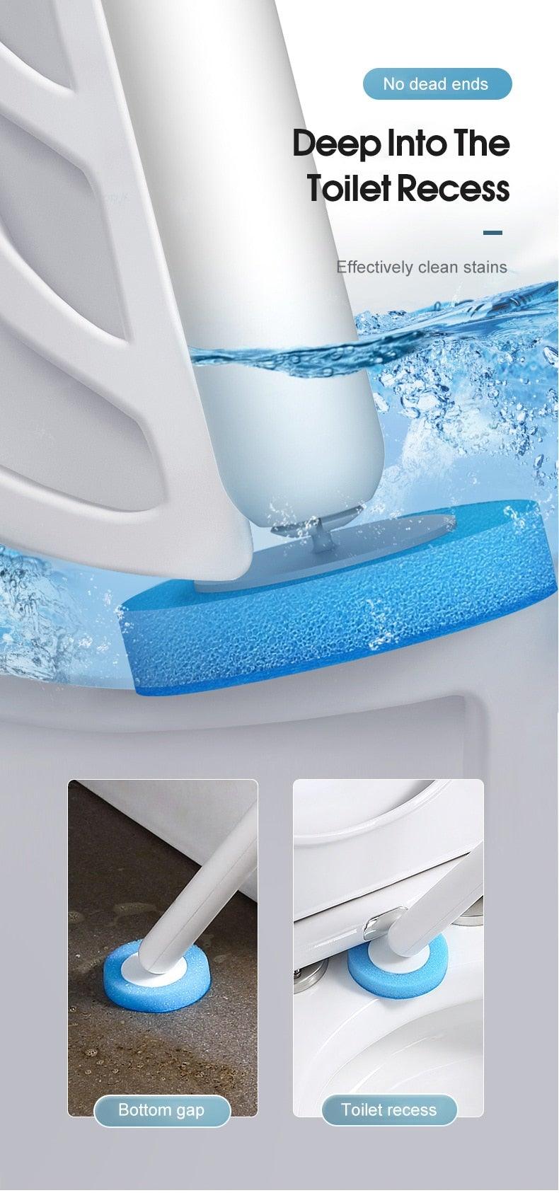 Disposable Head Toilet Brush