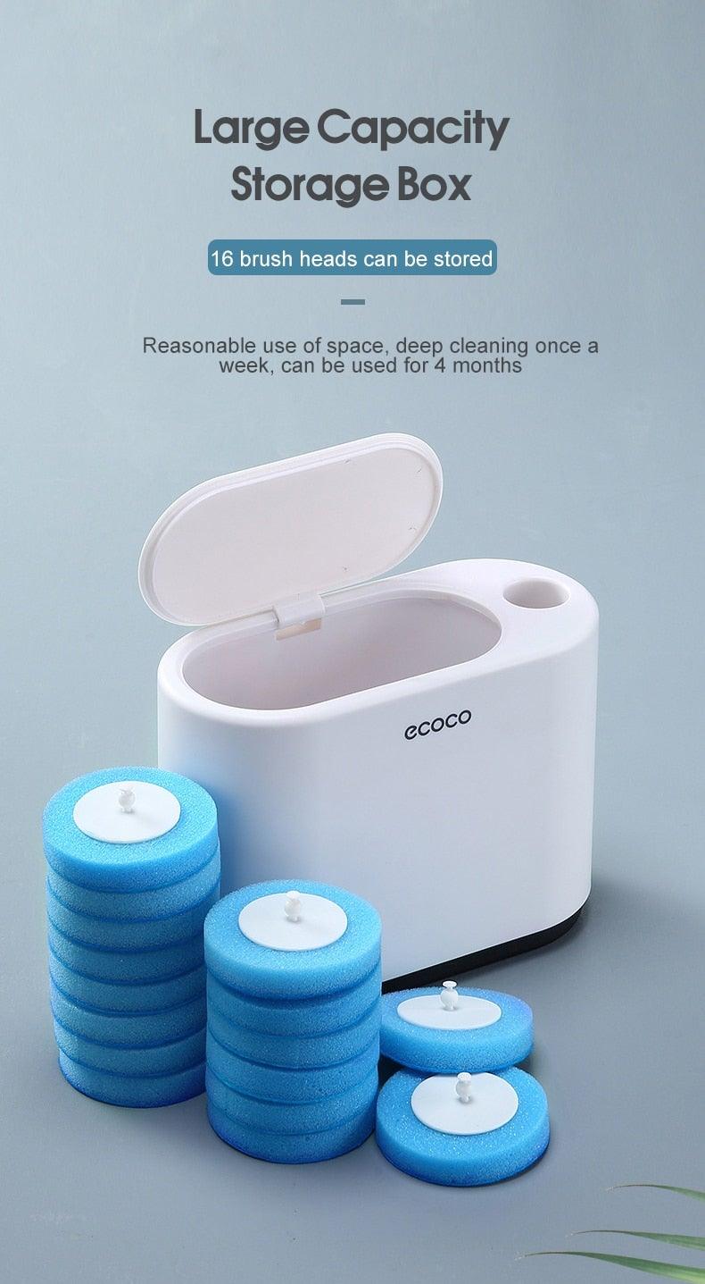 Disposable Head Toilet Brush