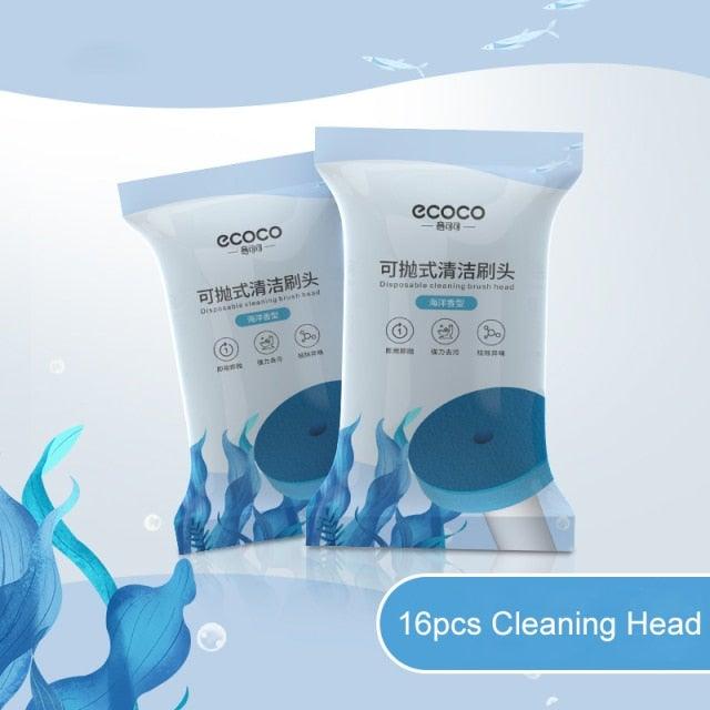 Disposable Head Toilet Brush