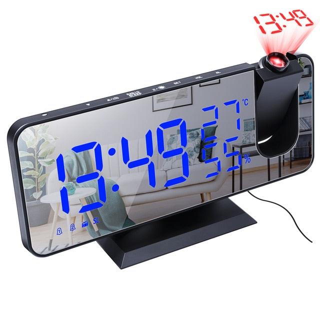 Dual-Alarm Projection Clock