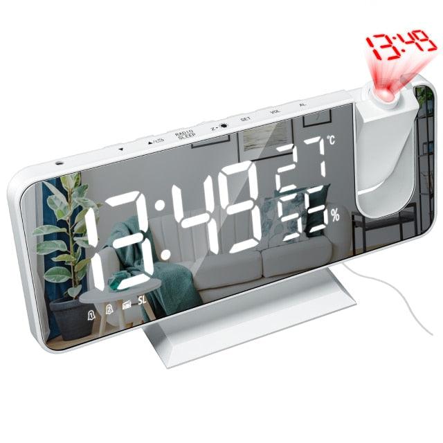 Dual-Alarm Projection Clock