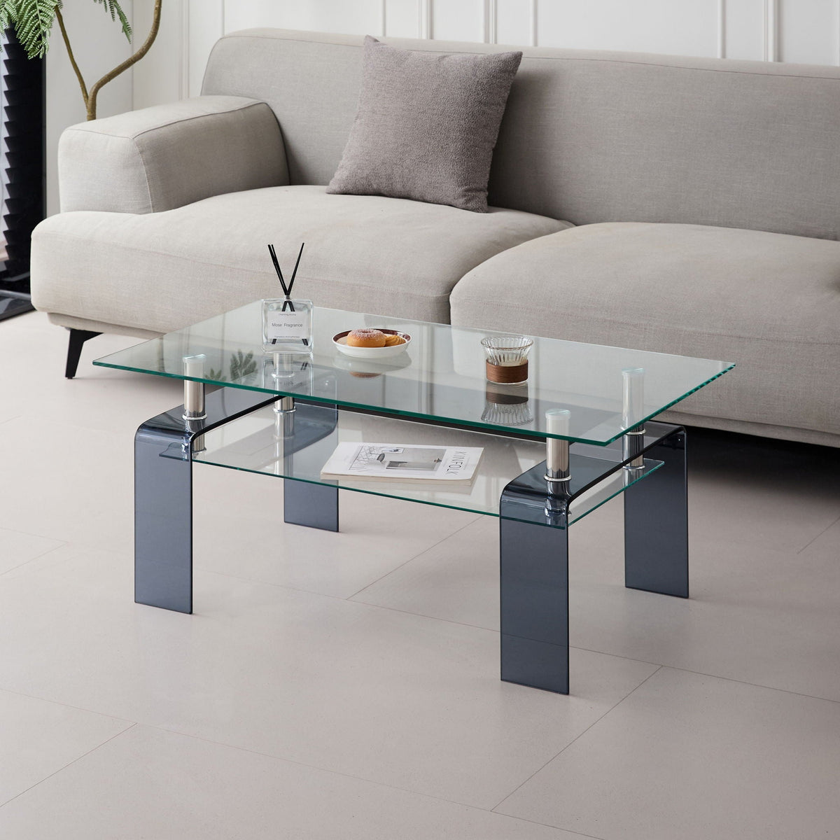 Tempered Glass Coffee Table