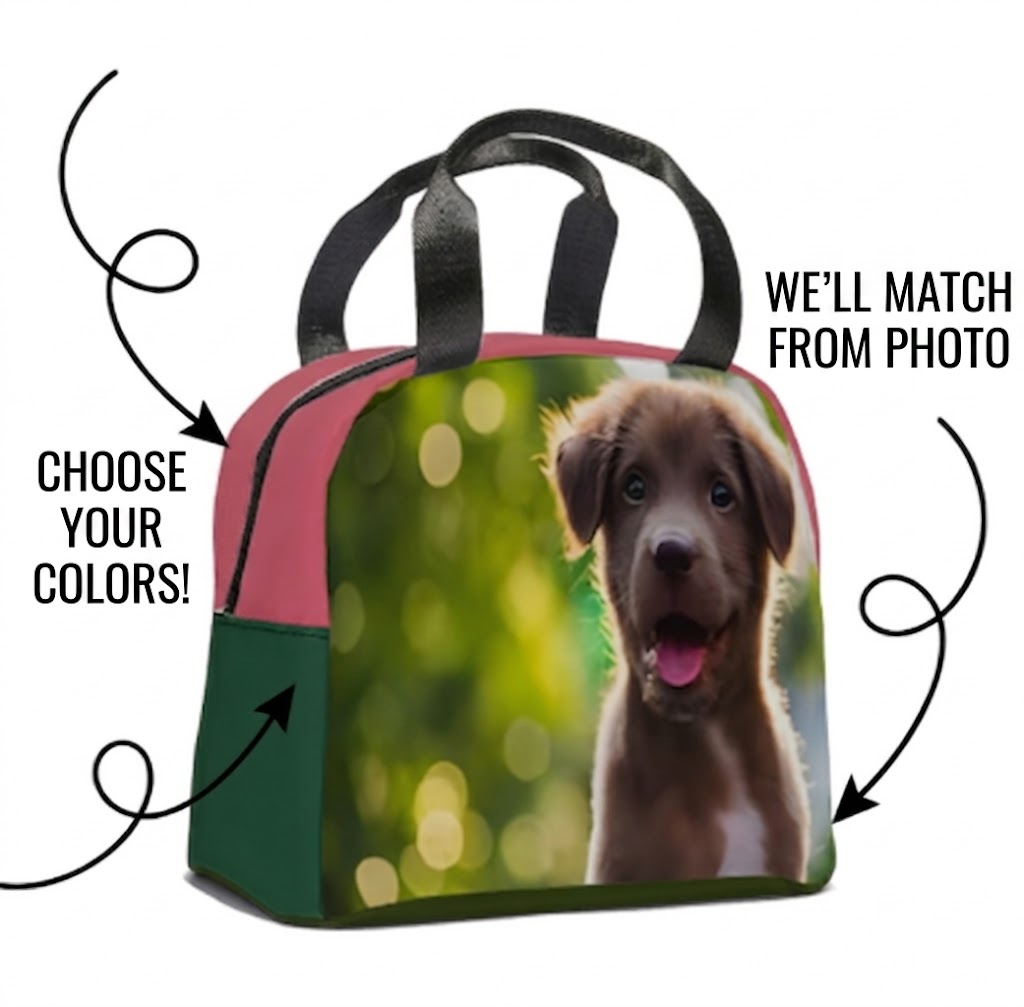Personalized Photo Lunch Bag