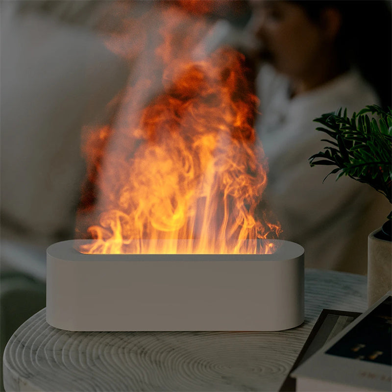 Cool Mist Flame Aroma Diffuser
