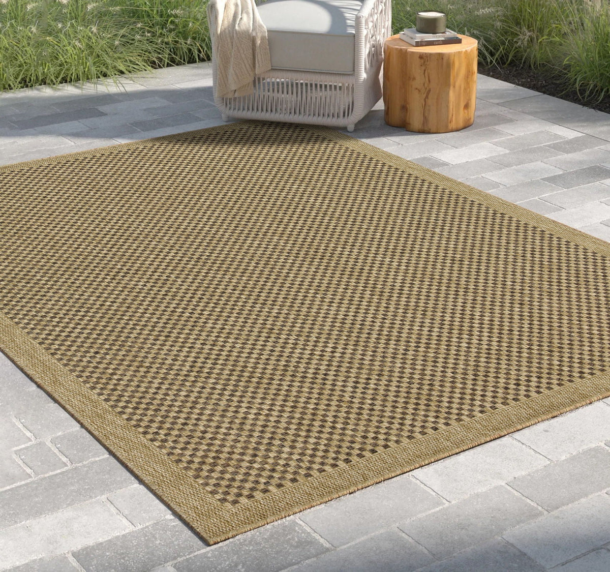 2-Sizes Indoor/Outdoor Rug