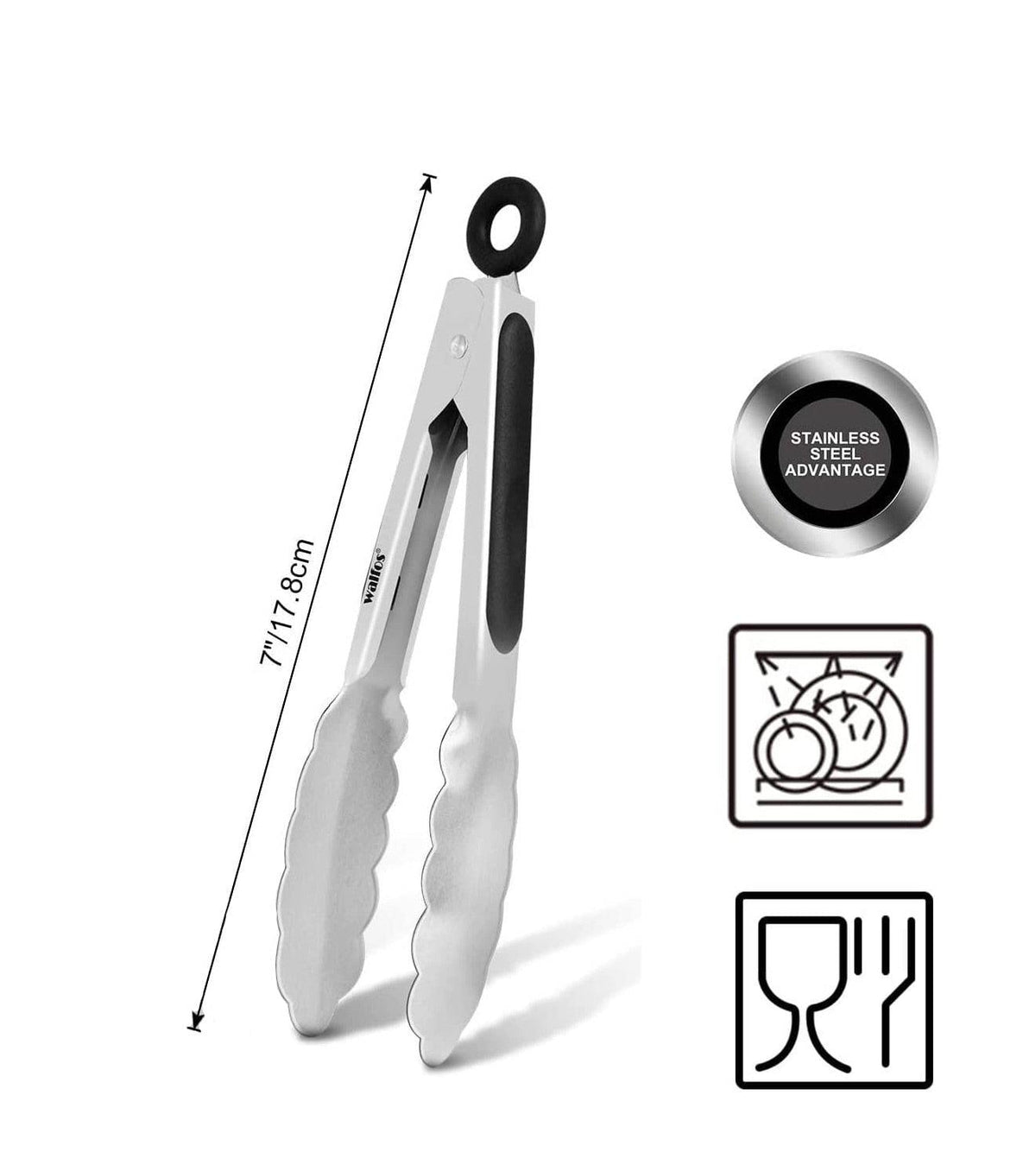 SS BBQ/Salad Tongs