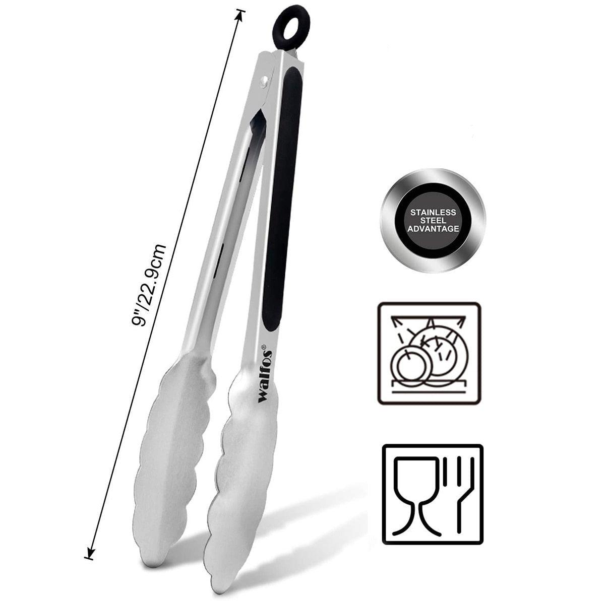 SS BBQ/Salad Tongs
