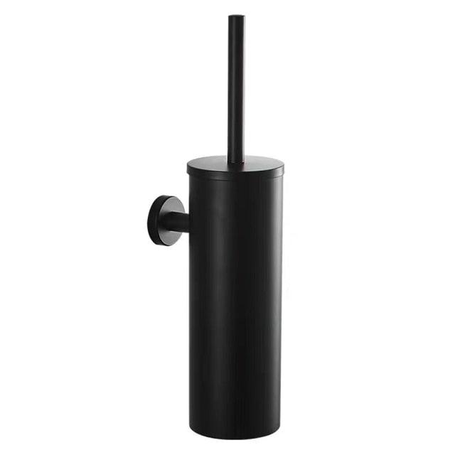 Wall Mount Toilet Brush + Holder