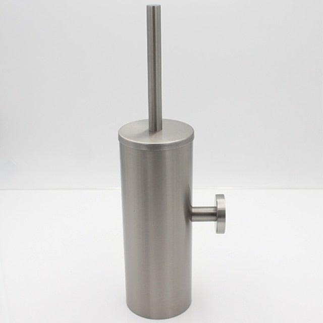 Wall Mount Toilet Brush + Holder