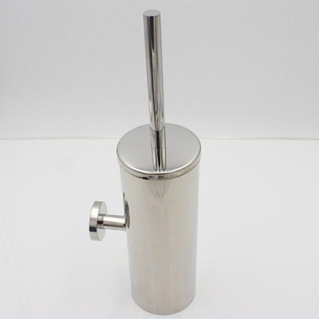 Wall Mount Toilet Brush + Holder