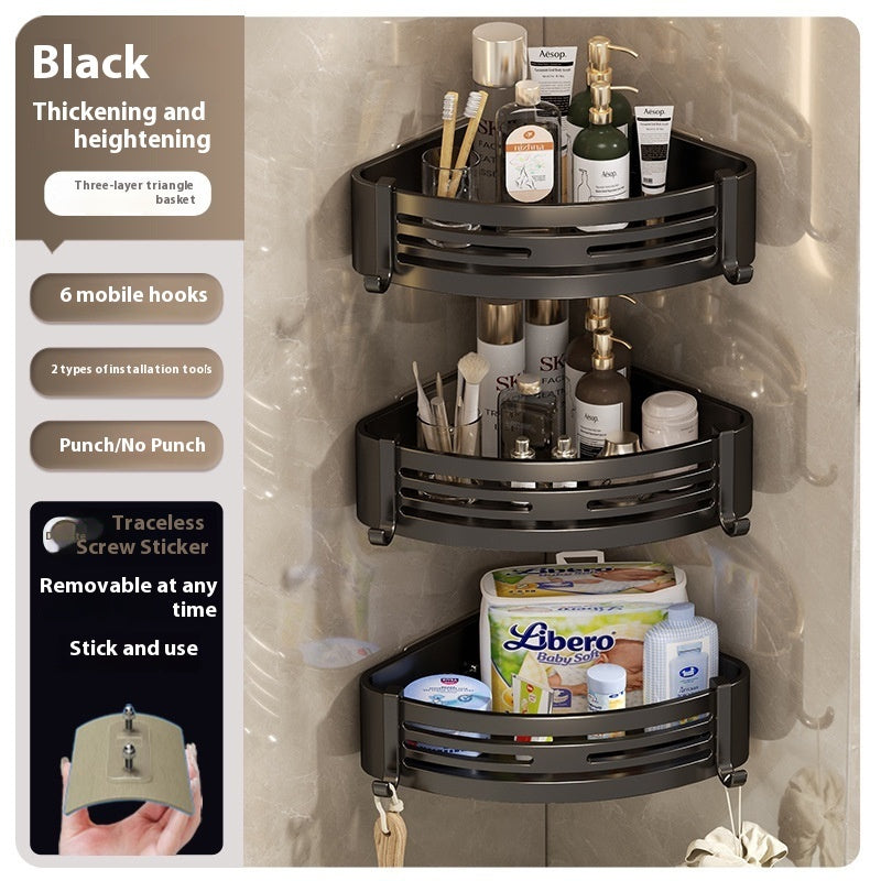 Portable Bathroom Corner Rack
