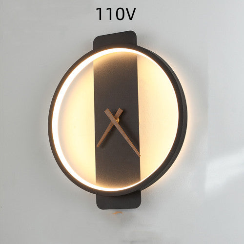 Bedside Wall Lamp/Clock