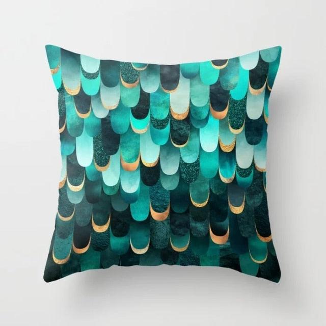 Teal Blue Cushion Covers